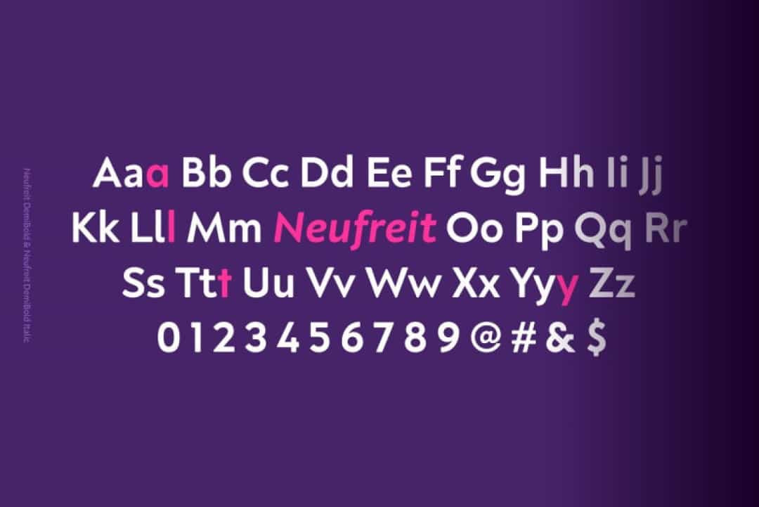 Neufreit Font Image 3