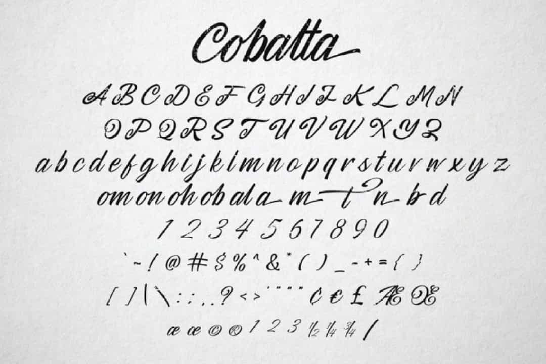 Cobalta Font Image 3