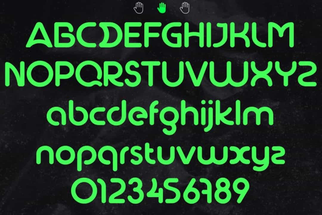 Aremat Font Image 3