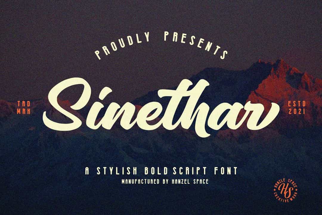 Sinethar Font Image 1