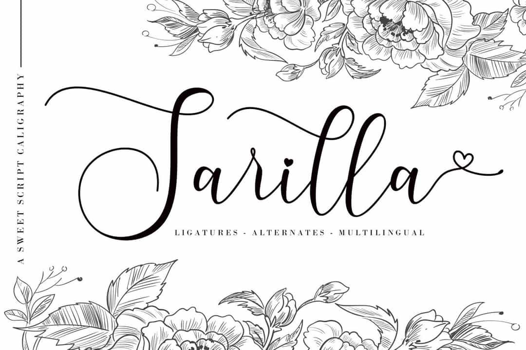 Sarilla Font Image 1