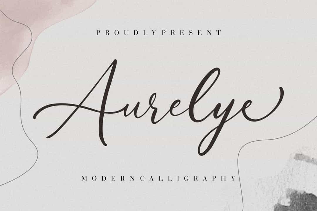 Aurelye Font Image 1
