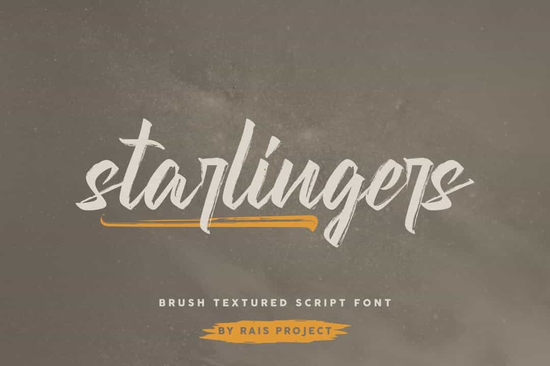 Starlingers Font Image 1