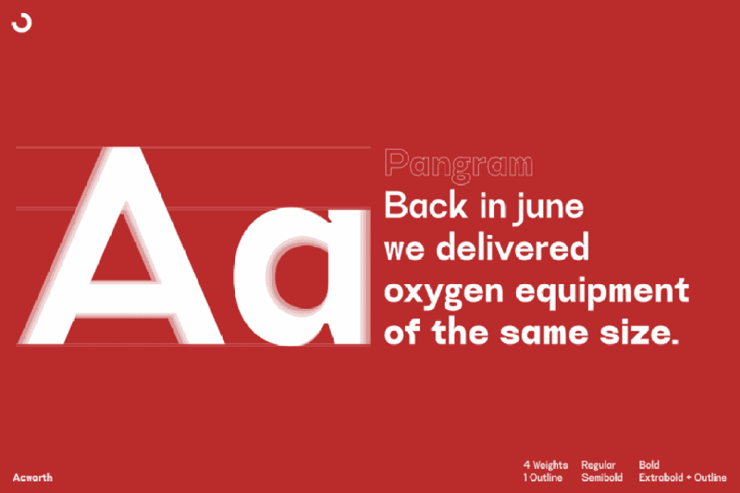 Acworth Font Image 2