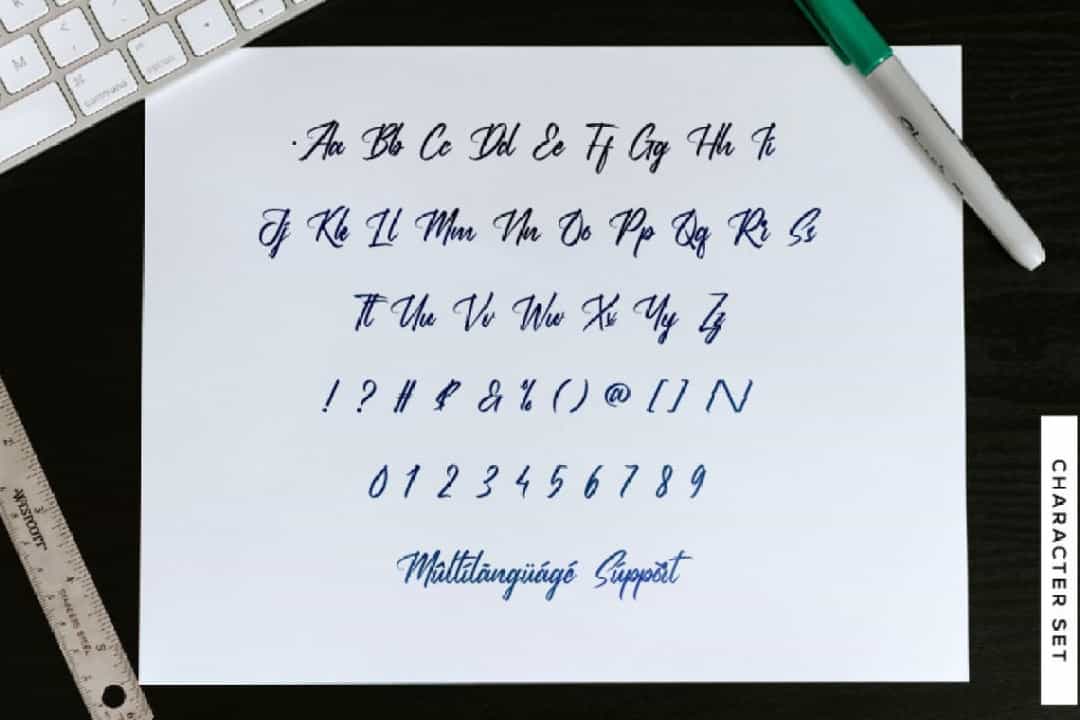 Brothels Font Image 3