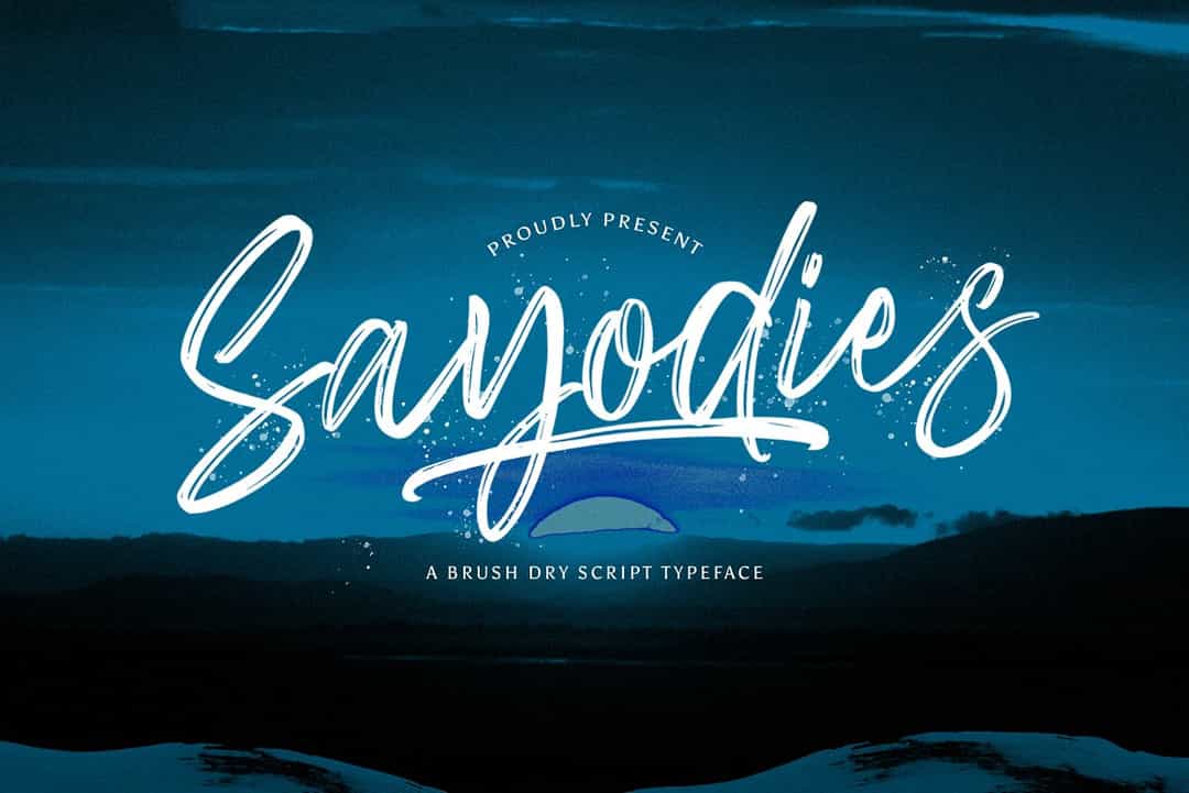 Sayodies Font Image 1