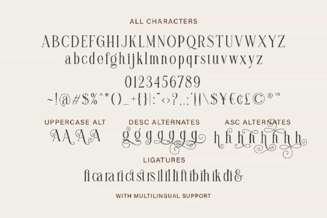 Brilliantly Font Image 3