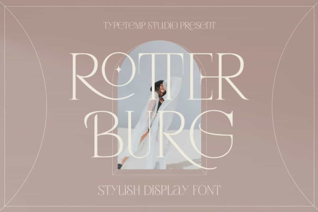 Rotterburg Font Image 1