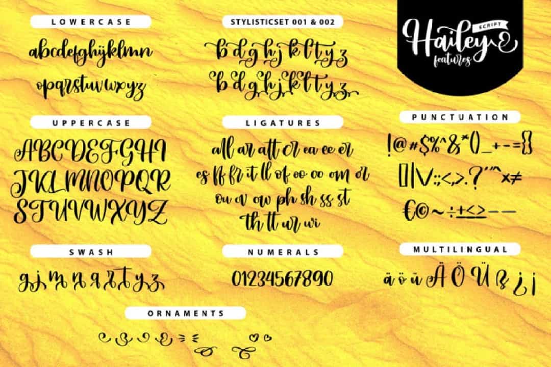 Hailey Font Image 3