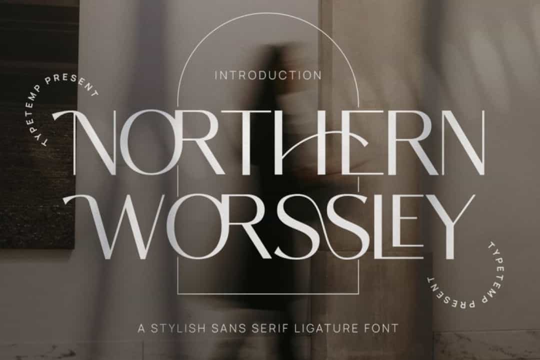 Northern Worssley Font Image 1