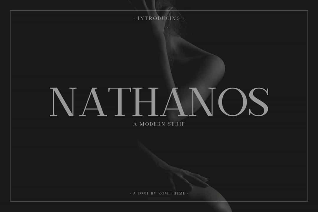 Nathanos Font Image 1
