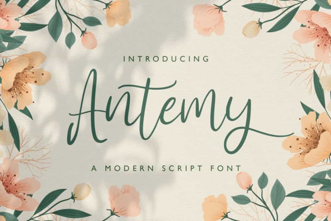 Antemy Font Image 1