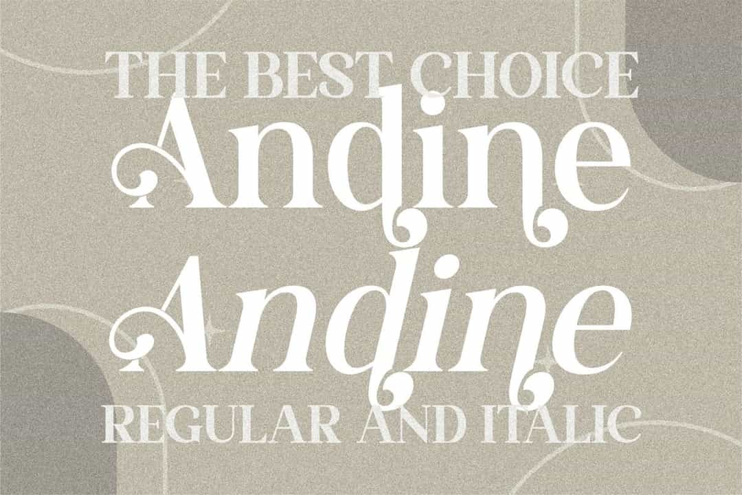 Andine Font Image 1