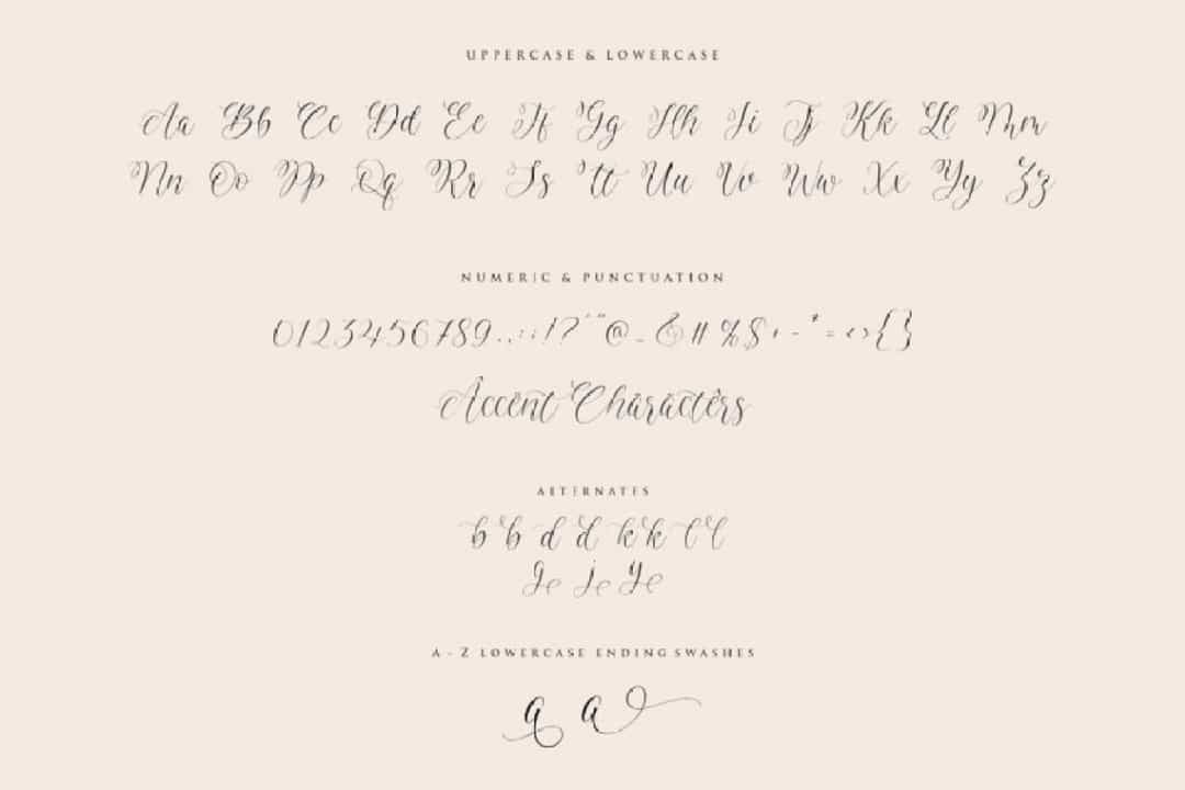 Avalien Font Image 3