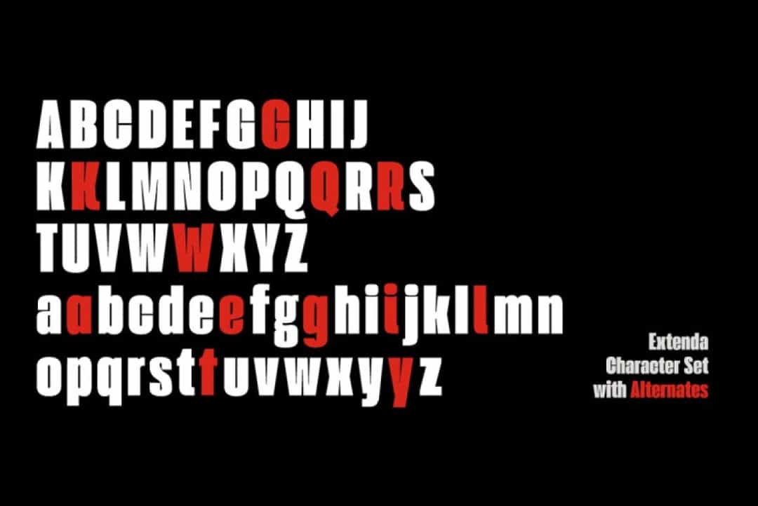 Extenda Font Image 3