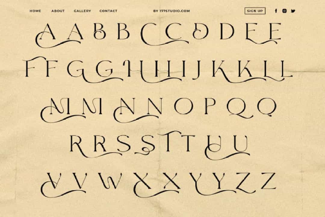 Aretha Bridge Font Image 2