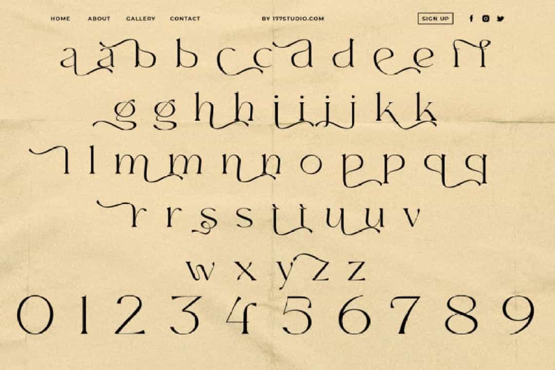 Aretha Bridge Font Image 3