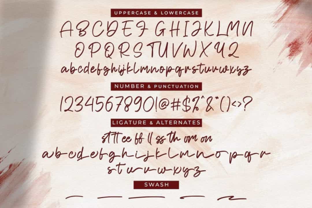Honilley Font Image 3