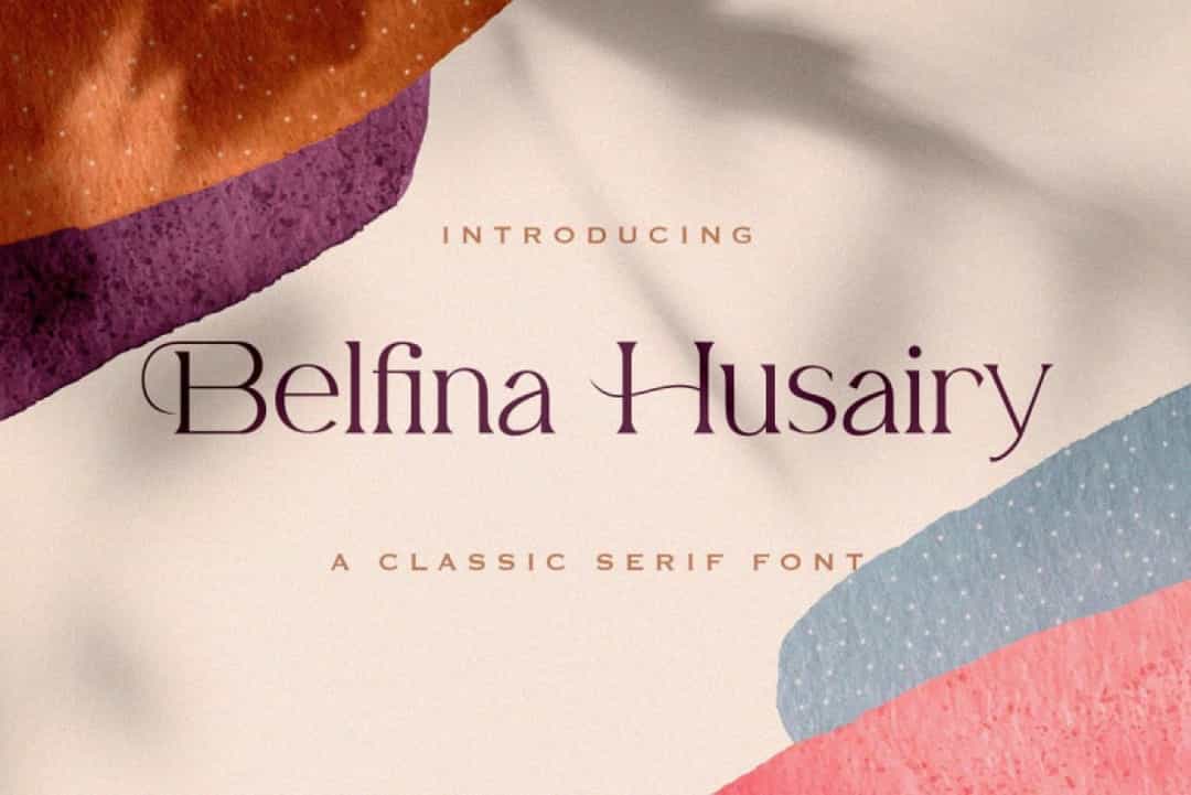Belfina Husairy Font Image 1