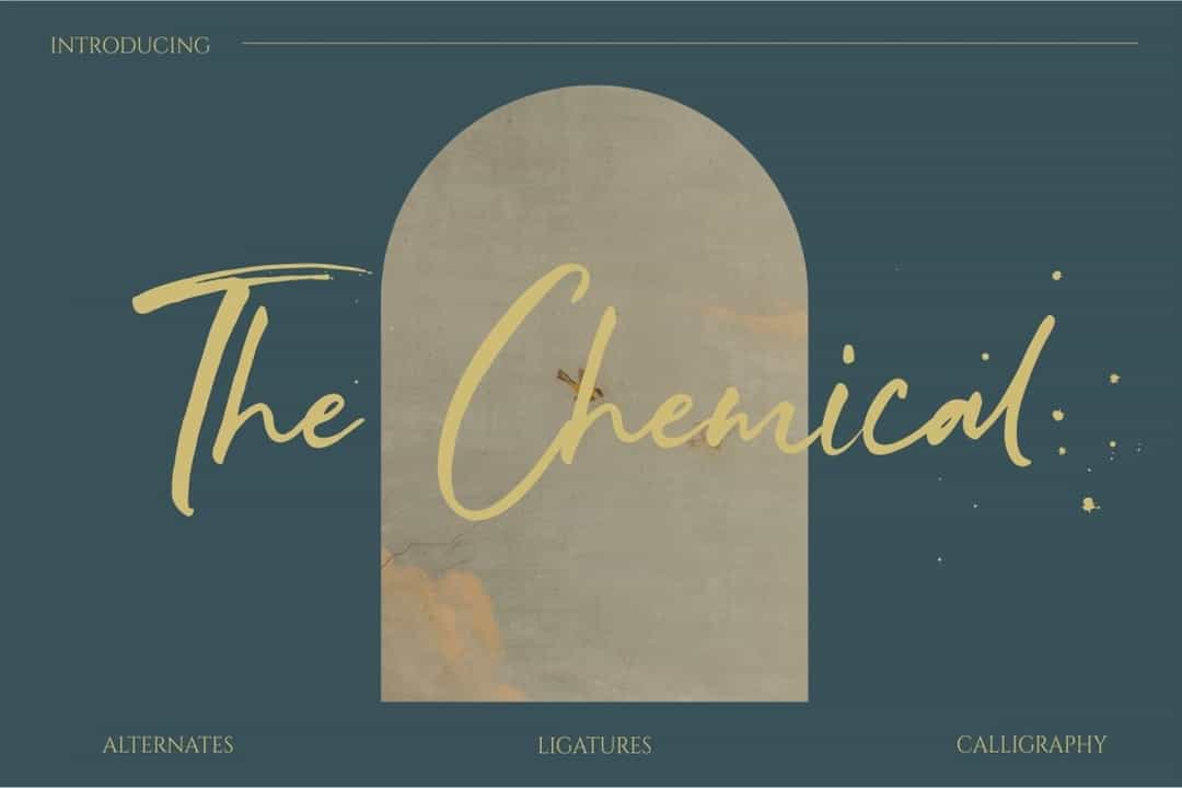 The Chemical Font Image 1