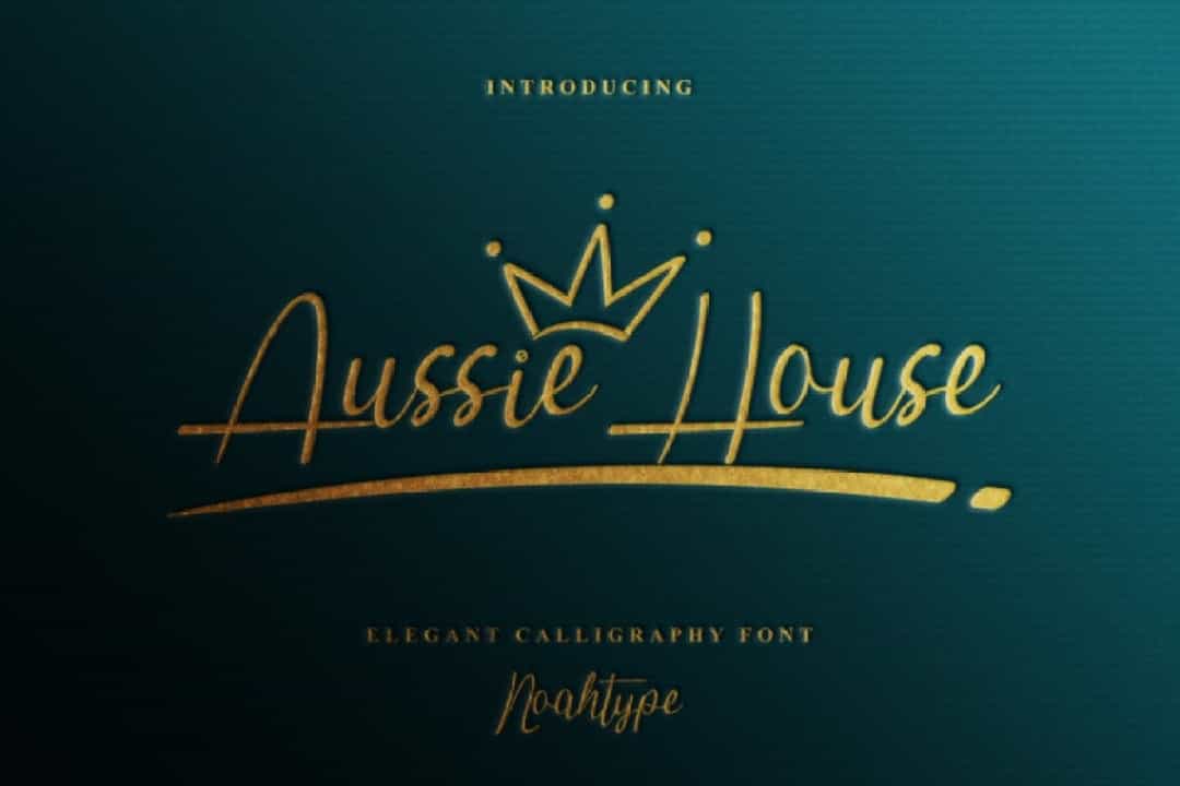 Aussie House Font Image 1
