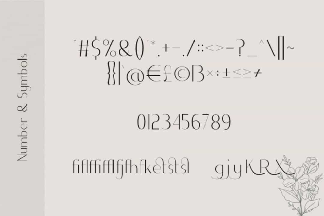 Avoda Font Image 3