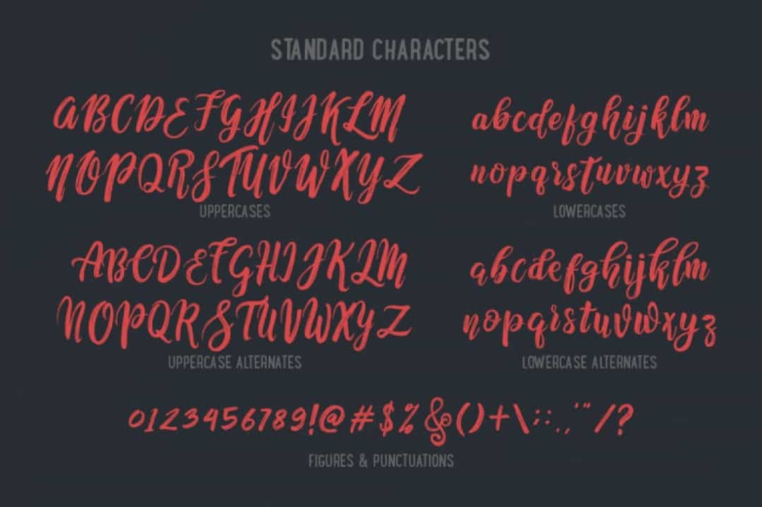 Nafasyah Font Image 3