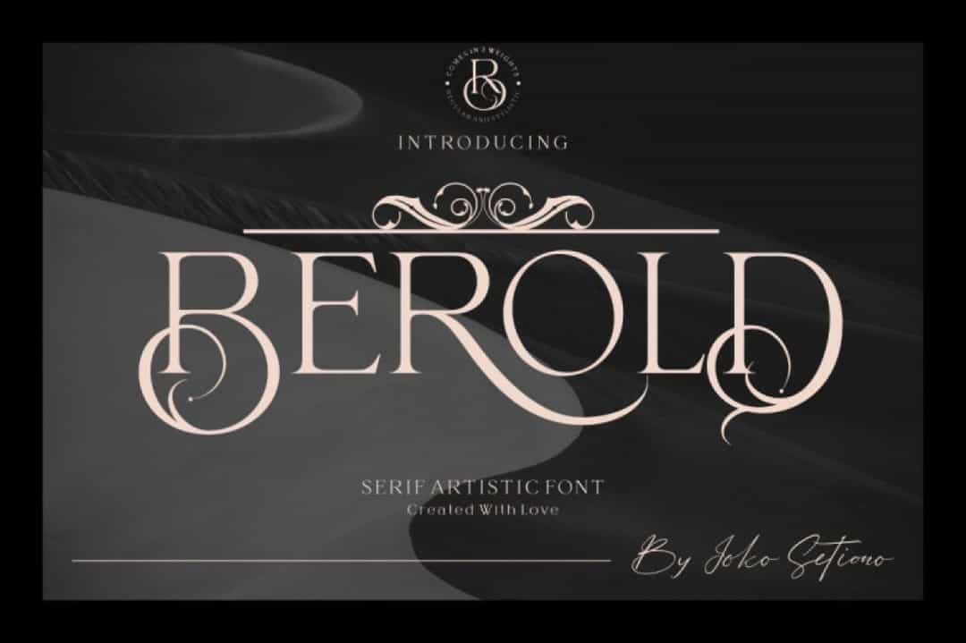 Berold Font Image 1