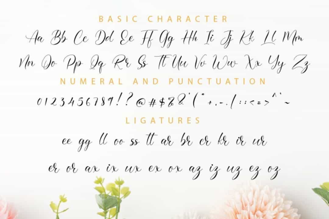 Omerlian Font Image 3