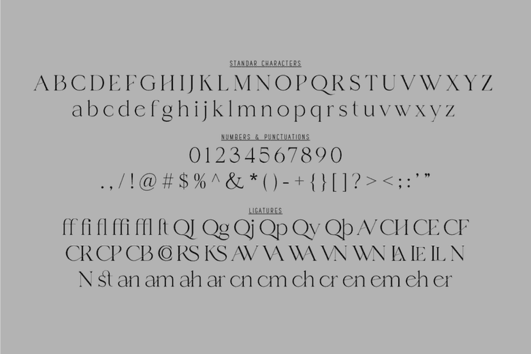 Channe Font Image 3