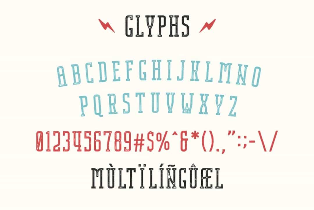 Nordin Slab Font Image 3