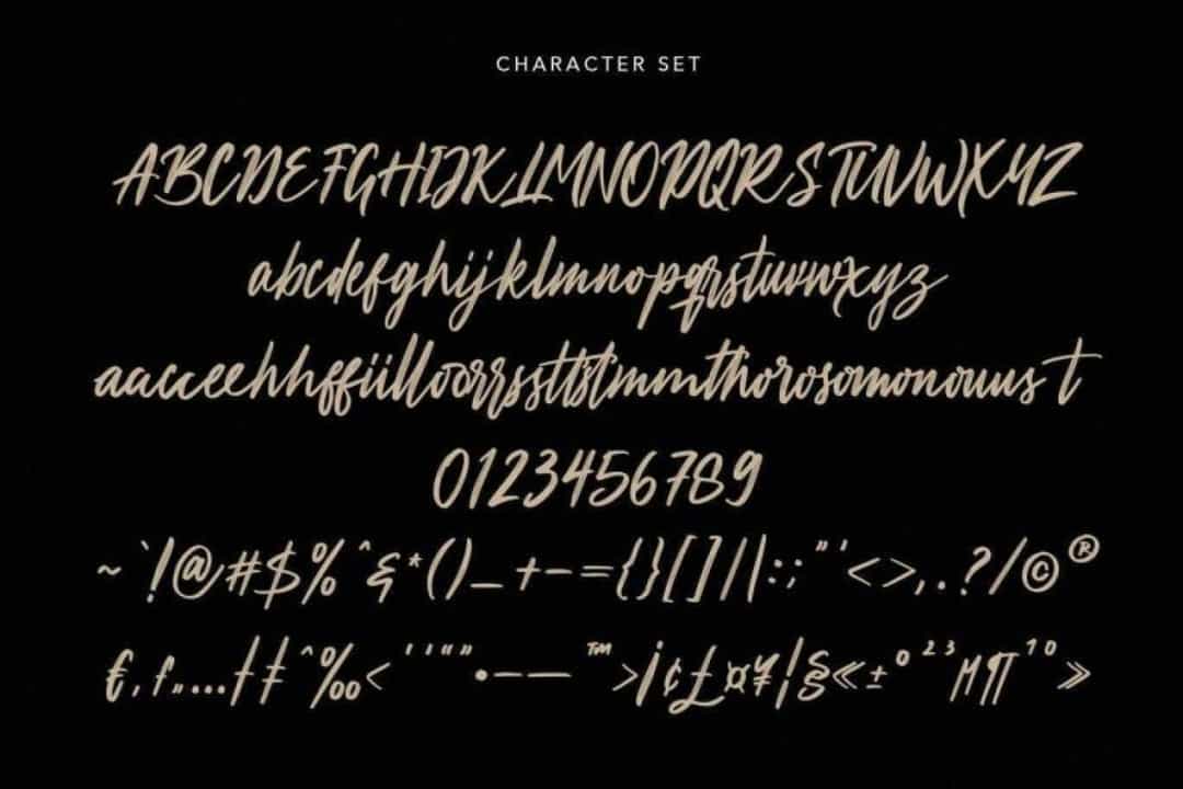 Aprictoos Font Image 3