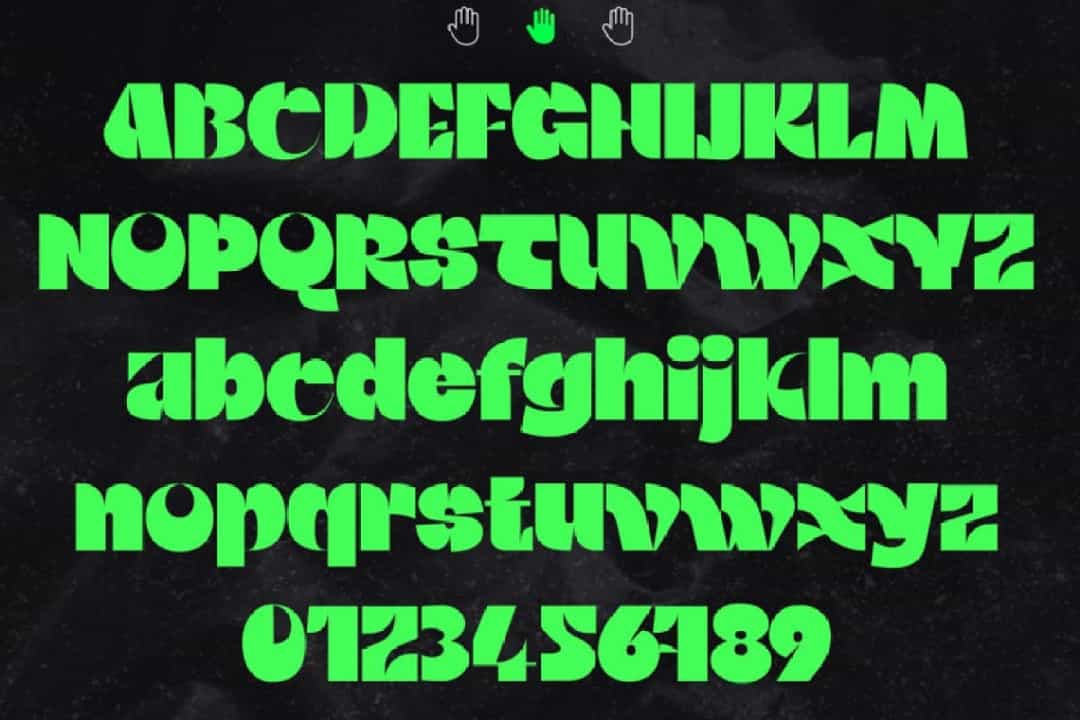 Walting Font Image 2