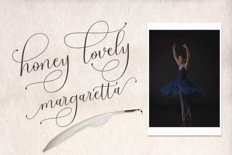 Irlandia Calligraphy Font Image 2