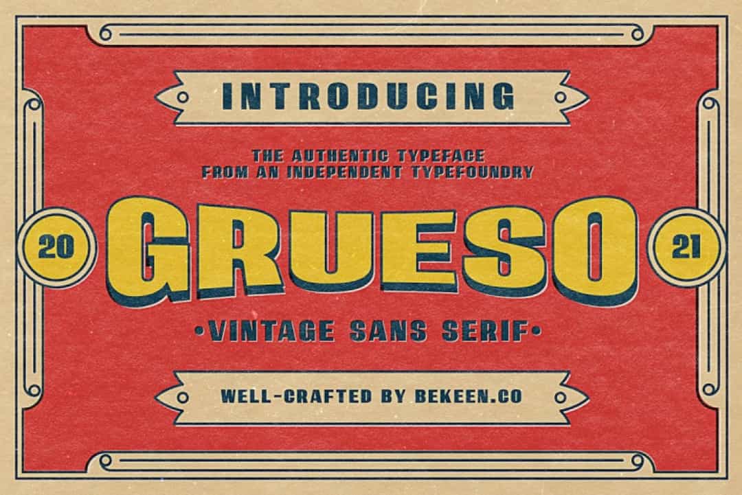 Grueso Font Image 1