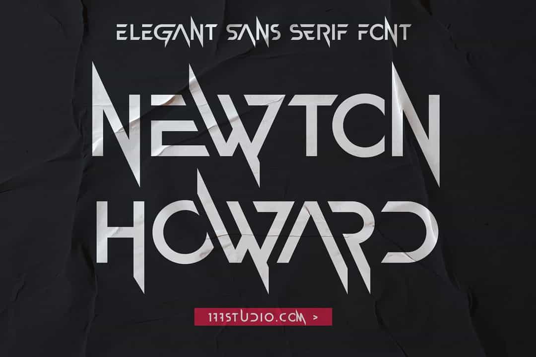 Newton Howard Font Image 1
