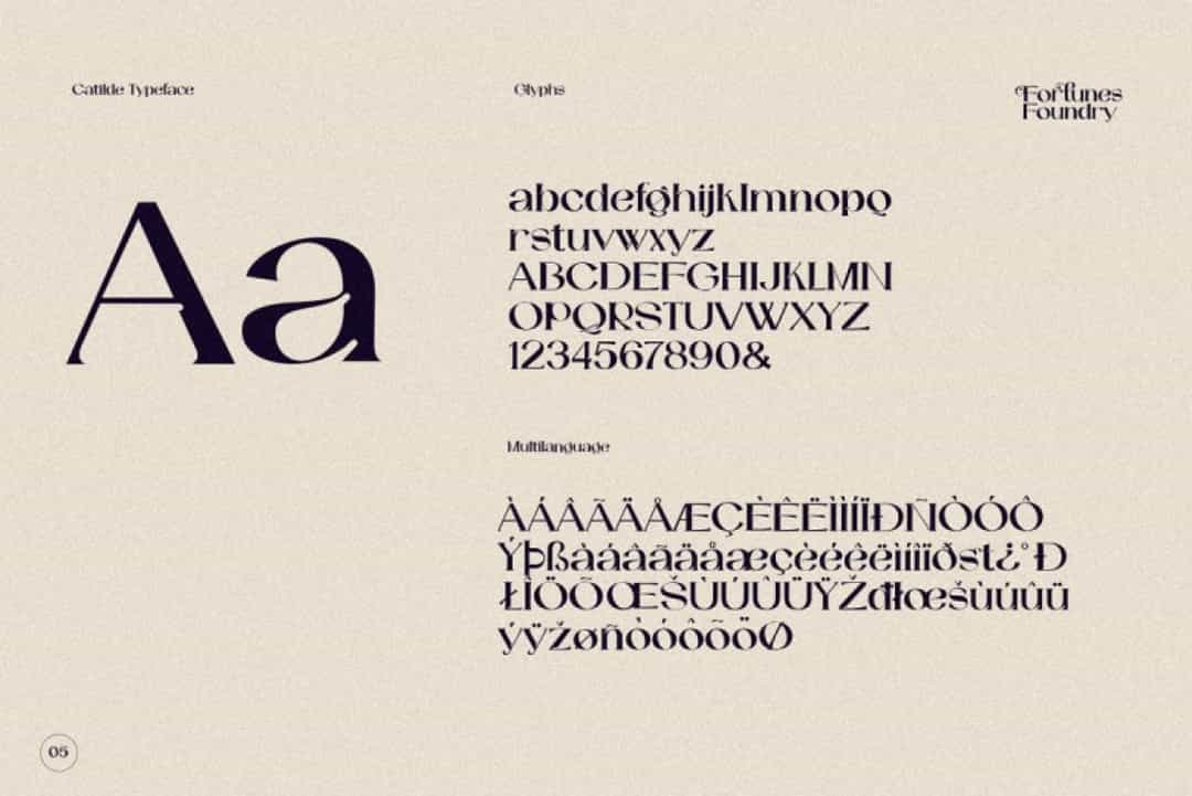 Catilde Font Image 2