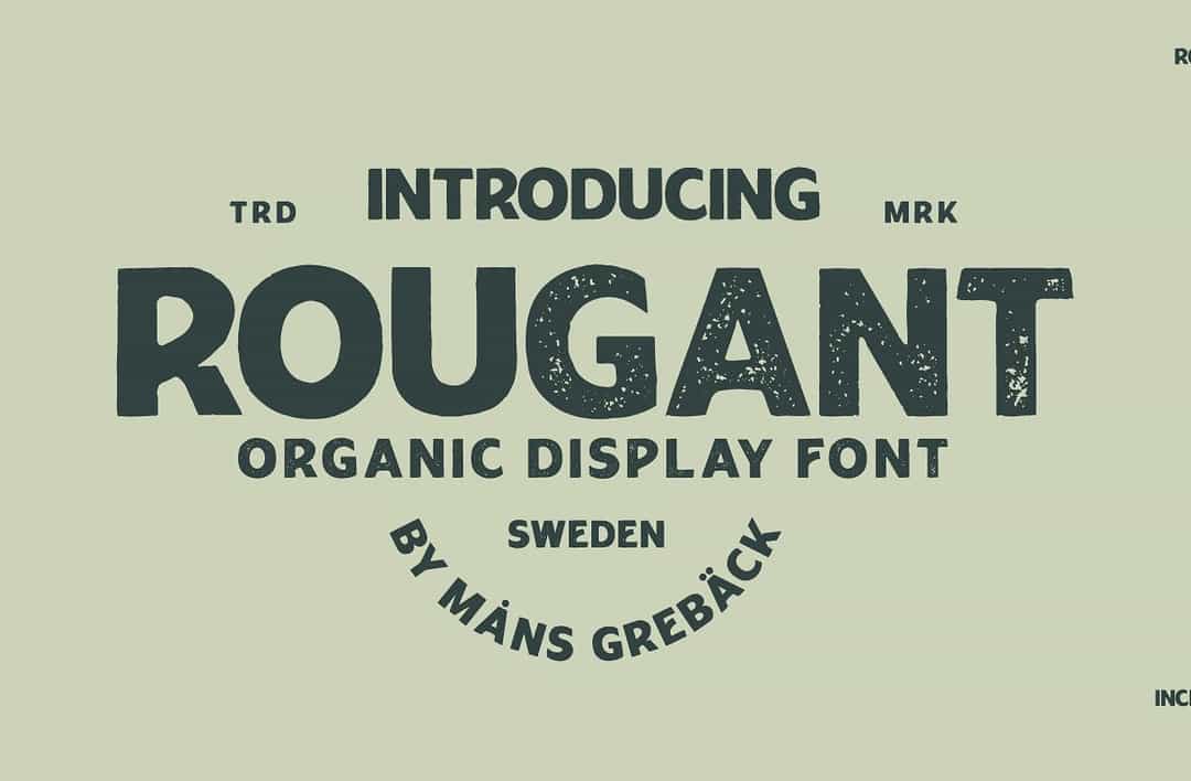 Rougant Font Image 1