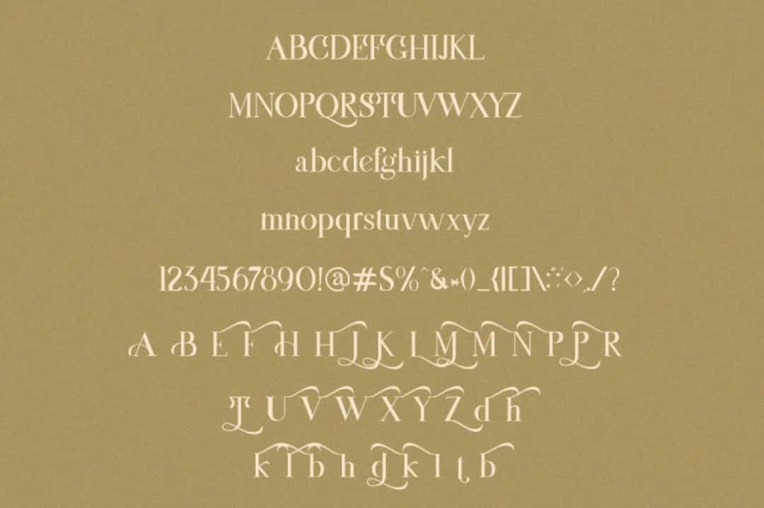 Mosthat Font Image 3