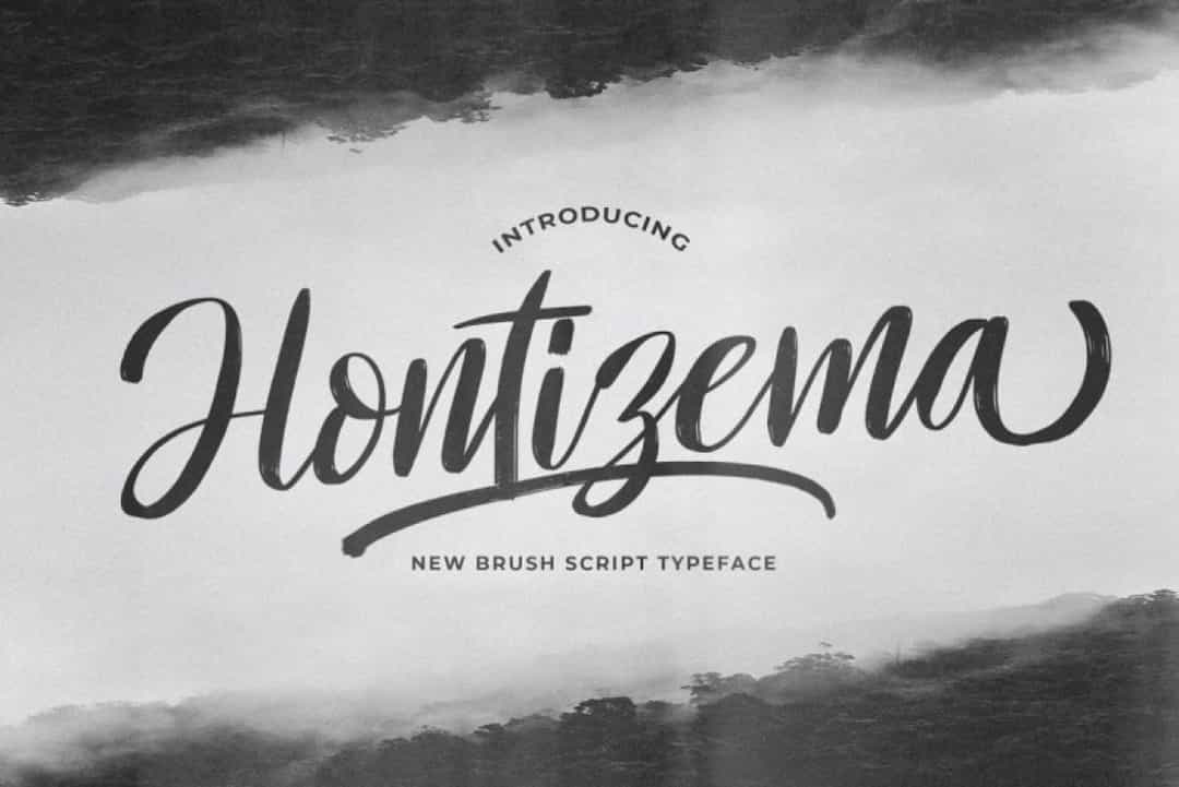 Hontizema Font Image 1