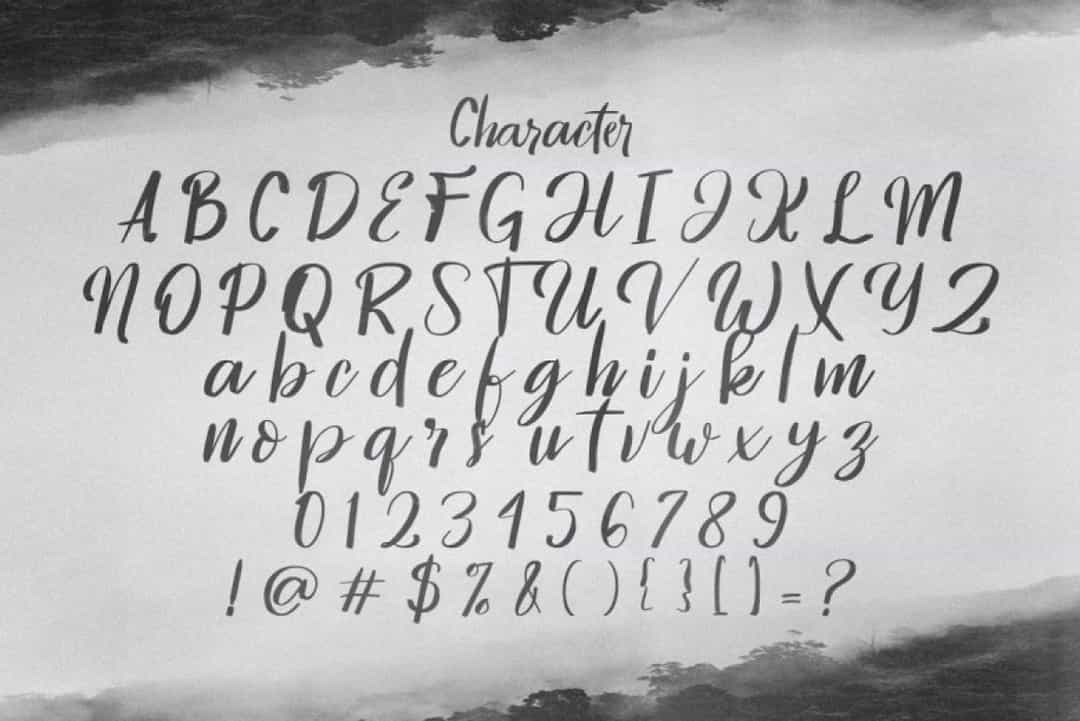 Hontizema Font Image 3