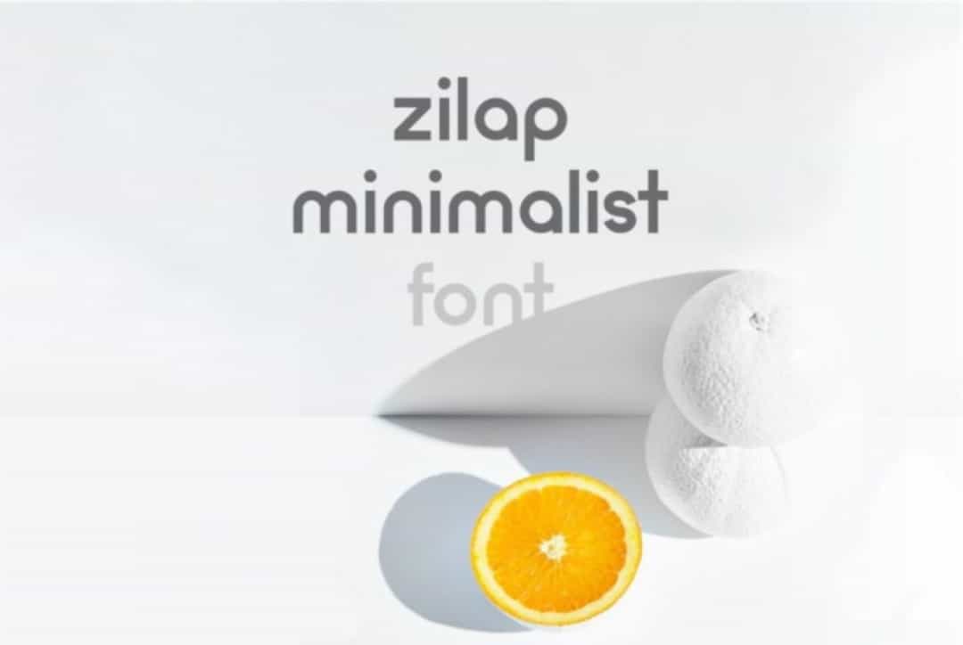 Zilap Minimalist Font Image 1