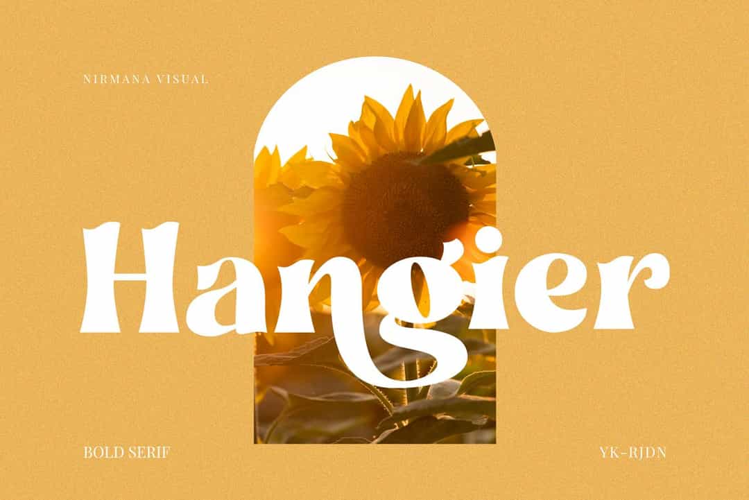 Hangier Font Image 1