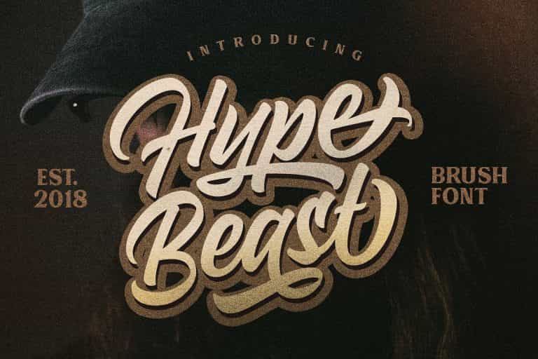 Hypebeast Script Font Image 1
