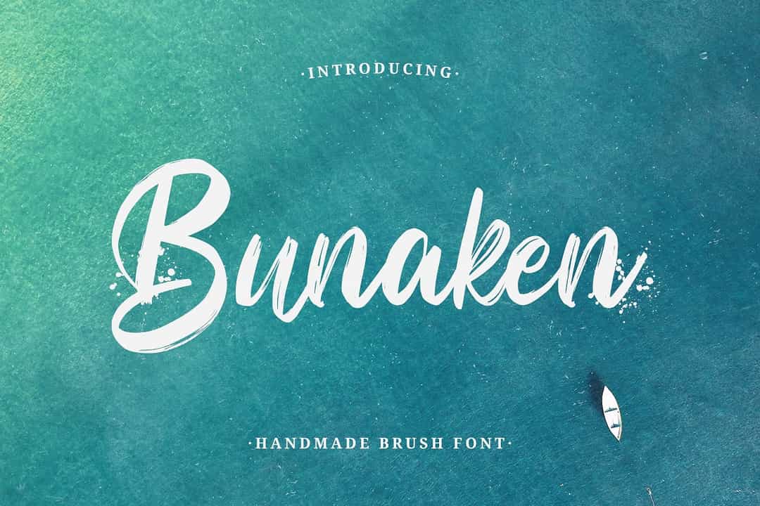 Bunaken Font Image 1