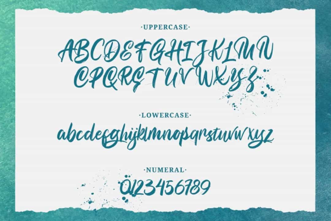 Bunaken Font Image 2