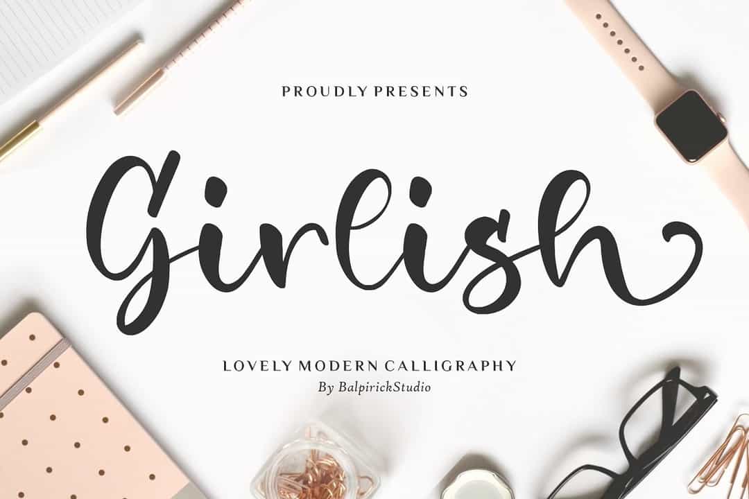 Girlish Font Image 1