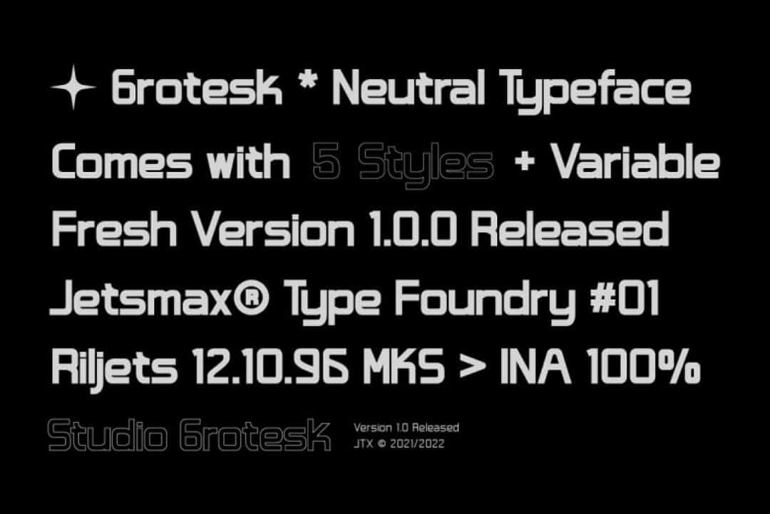 Studio Grotesk Font Image 3