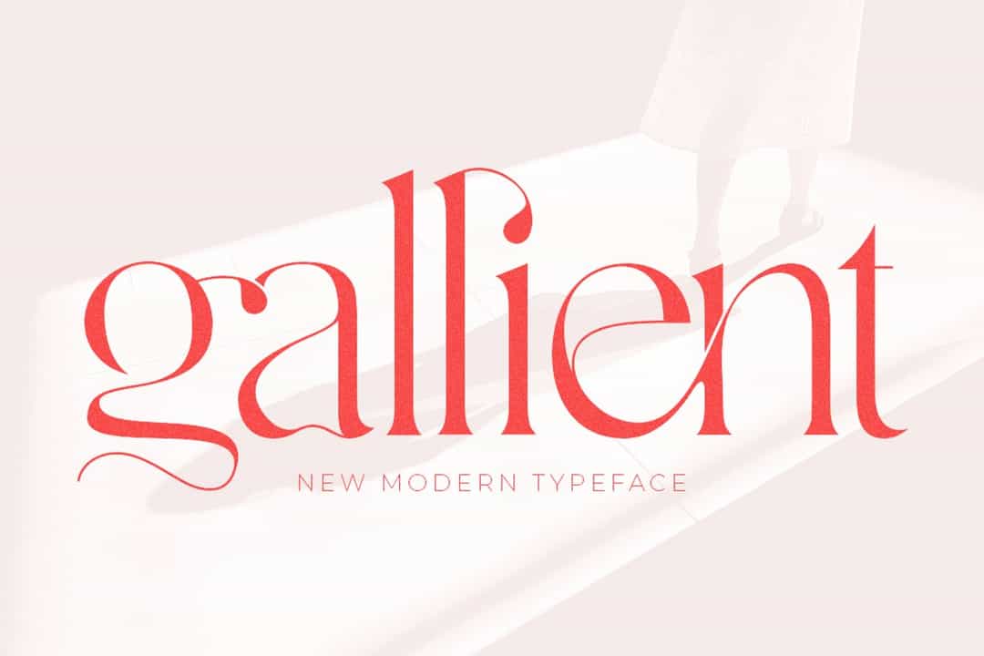 Gallient Font Image 1