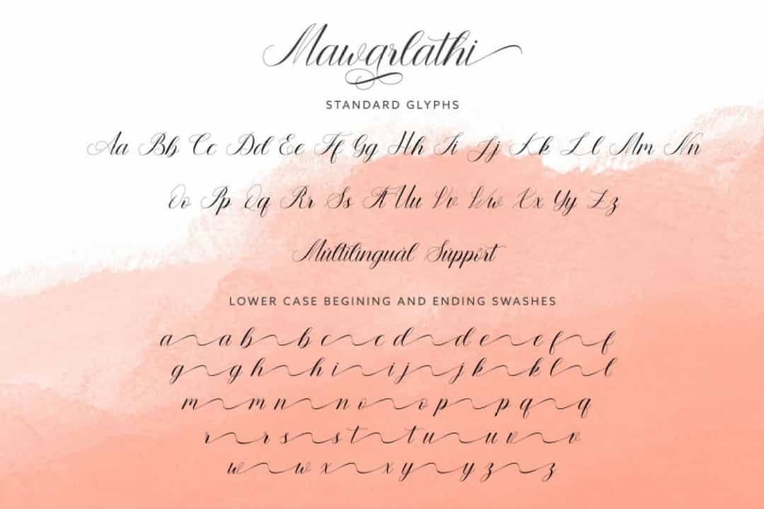 Mawarlathi Font Image 3